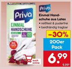 Einmal Handschuhe aus Latex von Priva im aktuellen Netto Marken-Discount Prospekt für 6,99 €