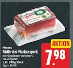 Südtiroler Markenspeck im Angebot bei EDEKA in Berlin Südtiroler Markenspeck Angebote von Merano bei EDEKA Berlin für 7,98 €