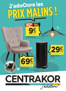 Prospectus Centrakor à Villeherviers, "J'adoOore les prix malins !", 8 pages de promos valables du 16/09/2024 au 29/09/2024