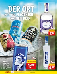 Netto Marken-Discount London Dry Gin im Prospekt 