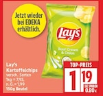 Aktuelles Kartoffelchips Angebot bei EDEKA in Potsdam ab 1,19 €
