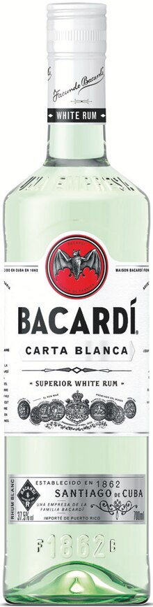 Rhum carta blanca - Carrefour Market à Montpellier Rhum carta blanca en promo chez Carrefour Market Montpellier à 12,16 €