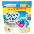 Lessive capsules - SUPER CROIX à 10,15 € dans le catalogue Carrefour