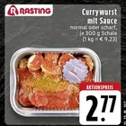 Currywurst mit Sauce Angebote von Rasting bei EDEKA Osnabrück für 2,77 €