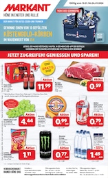 Markant Nordwest Prospekt für Wallenhorst: "DER MARKT FÜR GUTES ESSEN UND TRINKEN", 12 Seiten, 19.01.2026 - 24.01.2026