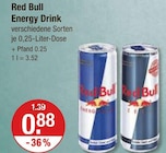 Energy Drink von Red Bull im aktuellen V-Markt Prospekt für 0,88 €