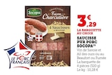 Bi1 Imphy - Promo Saucisse pur porc Promo Saucisse pur porc à 3,29 € dans le catalogue Bi1 à Imphy