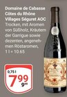 Côtes du Rhône Villages Séguret AOC im Angebot bei GLOBUS in Trier Côtes du Rhône Villages Séguret AOC Angebote von Domaine de Cabasse bei GLOBUS Trier für 7,99 €