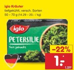 Kräuter im Netto Marken-Discount Prospekt Kräuter von iglo im aktuellen Netto Marken-Discount Prospekt für 1,00 €