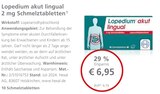 LINDA - Lopedium akut lingual Angebot im Prospekt Lopedium akut lingual bei LINDA im Prospekt "" für 6,95 €