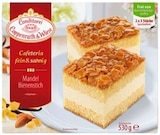 Aktuelles Cafeteria fein & sahnig Mandel-Bienenstich Angebot bei REWE in Siegen (Universitätsstadt) ab 3,79 €