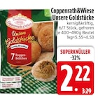 Unsere Goldstücke im EDEKA Prospekt Unsere Goldstücke von Coppenrath&Wiese im aktuellen EDEKA Prospekt für 2,22 €