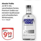 Absolut Vodka im Angebot bei GLOBUS in Bad Homburg Absolut Vodka Angebote bei GLOBUS Bad Homburg für 9,99 €