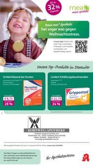 Aktueller mea - meine apotheke Prospekt "Unsere Dezember-Angebote" für Hamburg Aktueller mea - meine apotheke Prospekt für Hamburg mit Seiten