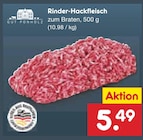 Aktuelles Rinder-Hackfleisch Angebot bei Netto Marken-Discount in Chemnitz ab 5,49 €