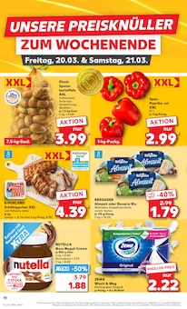 Nutella im Kaufland Prospekt "Aktuelle Angebote" mit 64 Seiten (Mannheim)