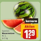 REWE Breklum - Wassermelone Angebot im Prospekt Wassermelone bei REWE im Breklum Prospekt für 1,29 €