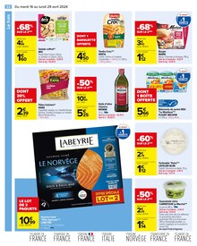 Promo Saumon Fumé dans le catalogue Carrefour du moment à la page 24