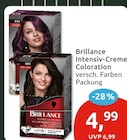 Intensiv-Creme Coloration von Brillance im aktuellen budni Prospekt