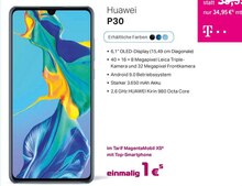 Smartphone P30 bei CSA Computer in Kamp-Lintfort Smartphone P30 im Angebot bei CSA Computer Kamp-Lintfort für 1,00 €