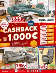 Aktueller Segmüller Prospekt "Cashback bis zu 1000€" Aktueller Segmüller Prospekt