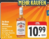 Whiskey Angebote von Jim Beam bei EDEKA Weimar für 10,99 €