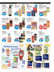Barilla im aktuellen V-Markt Prospekt (Augsburg) Barilla im V-Markt Prospekt "V-Markt einfach besser einkaufen" mit 17 Seiten (Augsburg)