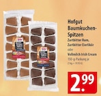 Baumkuchen-Spitzen Zartbitter Rum bei famila Nordost im Eutin Prospekt für 2,99 €