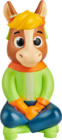 Lernfigur von Eduino im aktuellen budni Prospekt