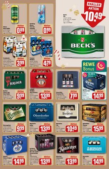 Bier im REWE Prospekt "Dein Markt" mit 26 Seiten (Eberswalde)