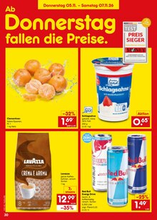 Sahne im aktuellen Netto Marken-Discount Prospekt (Koblenz) Sahne im Netto Marken-Discount Prospekt "Aktuelle Angebote" mit 70 Seiten (Koblenz)
