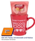 Set mit Tasse, Schokolade und Kakao im aktuellen Action Prospekt