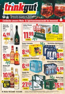 Veltins im aktuellen Trinkgut Prospekt (Ahlen) Veltins im Trinkgut Prospekt "Aktuelle Angebote" mit 18 Seiten (Ahlen)