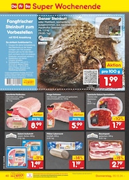 Steinbutt Angebot im aktuellen Netto Marken-Discount Prospekt auf Seite 54