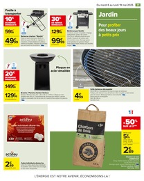 Prix et réduction Cube allume-feu dans le prospectus Carrefour en cours Offre Cube allume-feu dans le catalogue Carrefour du moment à la page 73
