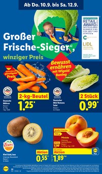 Gemüse im aktuellen Lidl Prospekt (Pforzheim) Gemüse im Lidl Prospekt "LIDL LOHNT SICH" mit 73 Seiten (Pforzheim)