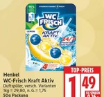 WC-Frisch Kraft Aktiv von Henkel für 1,49 € bei EDEKA im Angebot WC-Frisch Kraft Aktiv von Henkel im aktuellen EDEKA Prospekt