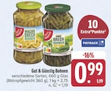 Aktuelles Wachs Brech Bohnen Angebot bei E center in Nürnberg ab 0,99 €