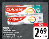 E center Lohr - Total Zahncreme Angebot im Prospekt Total Zahncreme bei E center im Lohr Prospekt für 2,69 €