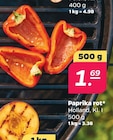 Aktuelle Paprika Angebote bei Netto mit dem Scottie in Halle (Saale) Aktuelles Paprika rot Angebot bei Netto mit dem Scottie in Halle (Saale) ab 1,69 €