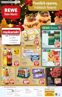 REWE Prospekt der Woche "Dein Markt" Seite 1, 08.12.2025 bis 13.12.2025 für Bochum Aktueller REWE Prospekt "Dein Markt" Seite 1 von 29 Seiten für Bochum