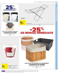 Offre Séchoir À Linge dans le catalogue Carrefour du moment à la page 57