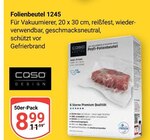 Folienbeutel 1245 im Angebot bei GLOBUS in Kempen Folienbeutel 1245 Angebote von CASO DESIGN bei GLOBUS Kempen für 8,99 €