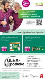 Aktueller mea - meine apotheke Apotheken Prospekt in Altwittenbek und Umgebung, "Unsere September-Angebote" mit 4 Seiten, 01.09.2025 - 30.09.2025