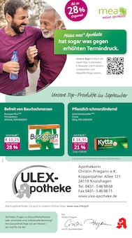 Aktueller mea - meine apotheke Prospekt "Unsere September-Angebote" Seite 1 von 4 Seiten
