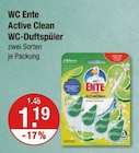 Active Clean WC-Duftspüler Angebote von WC Ente bei V-Markt Memmingen für 1,19 €