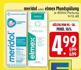 Mundspülung von meridol im aktuellen EDEKA Prospekt für 4,99 €