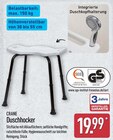 Duschhocker von CRANE für 19,99 € bei ALDI Nord im Angebot Duschhocker von CRANE im aktuellen ALDI Nord Prospekt
