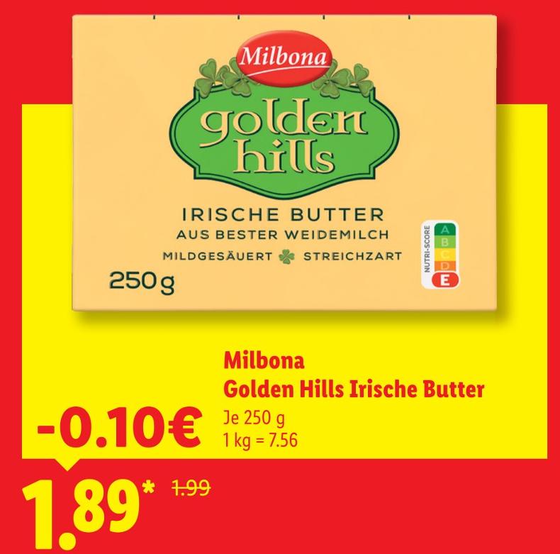 Golden Hills Irische Butter
