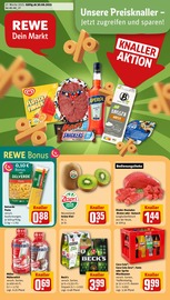 Rinderbraten im REWE Prospekt in Mainz Aktueller REWE Prospekt mit Rinderbraten, "Dein Markt", Seite 1